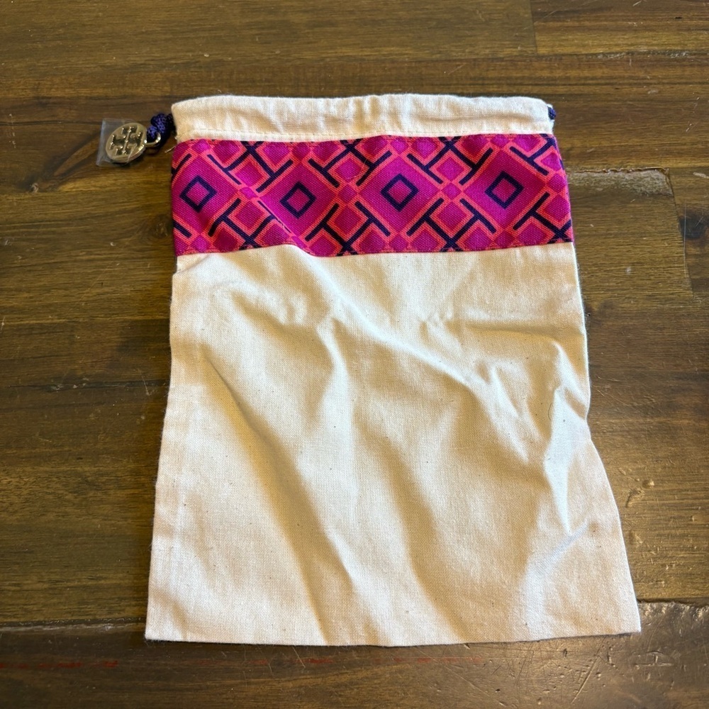 Tory Burch Dust Bag Cover Sleeve Protective Drawstring Case Small Accessory